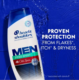 Head & Shoulders bottle beside ruler showing compact size benefit