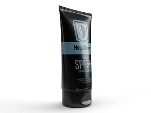 HeadBlade HeadLube lotion texture close-up demonstrating quick absorption