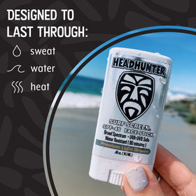 Headhunter stick in hand to show size and pocket-friendly scale benefit
