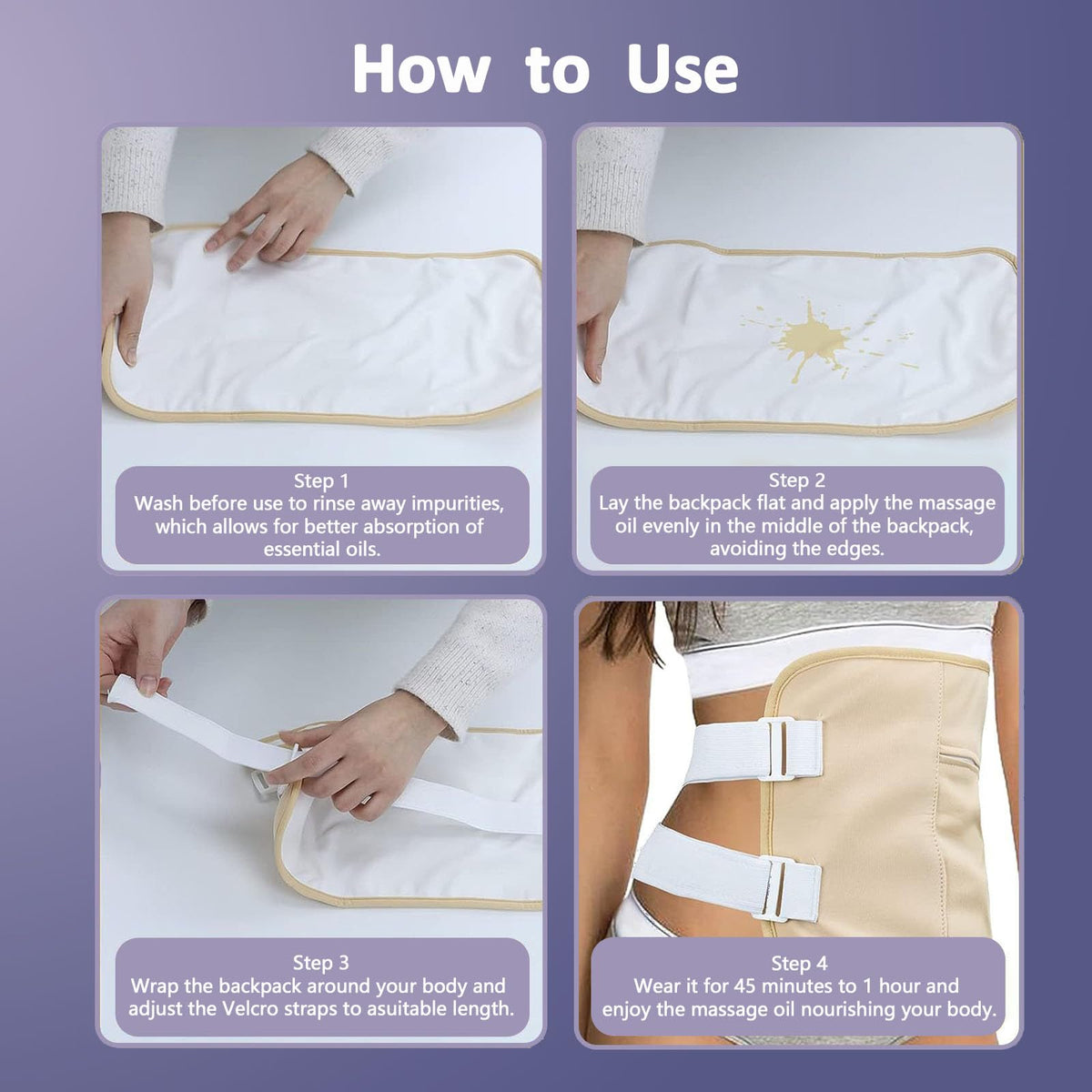 Healo wrap on neck lifestyle image showing comfortable fit and discreet wear