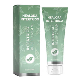 Healora Intertrigo front packaging showing tube and brand for clear product identification and trust