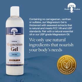 Health and Wisdom gel being applied to forearm for targeted muscle relief