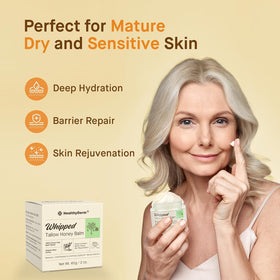 HealthyDerm application on hand demonstrating smooth spread and quick absorption
