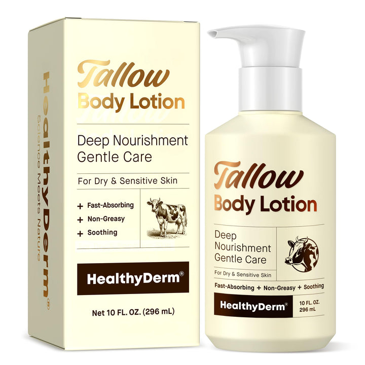 HealthyDerm front packaging showing bottle and product name for clear identification and trust
