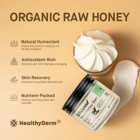 HealthyDerm label and ingredient list highlighting grass-fed tallow transparency