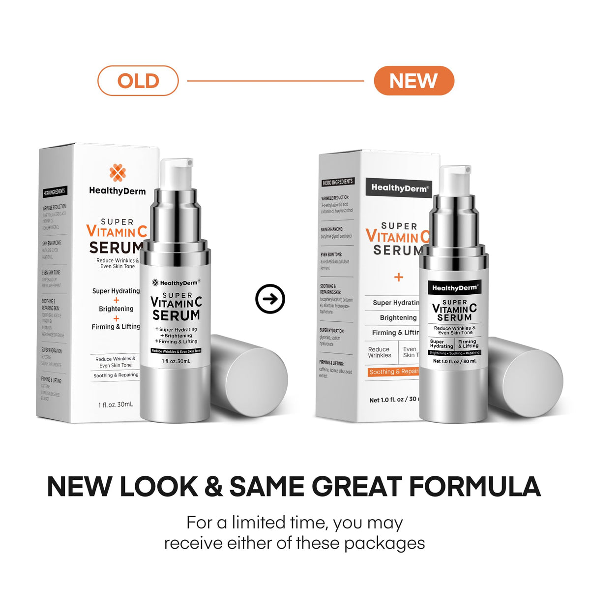 HealthyDerm close-up of key ingredient blend highlighting antioxidant benefit