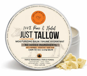 Hearthical jar front view showing minimalist label and compact size benefit