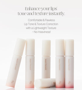Heart Percent lips Vanilla Beige closeup revealing smooth neutralized canvas for perfect color