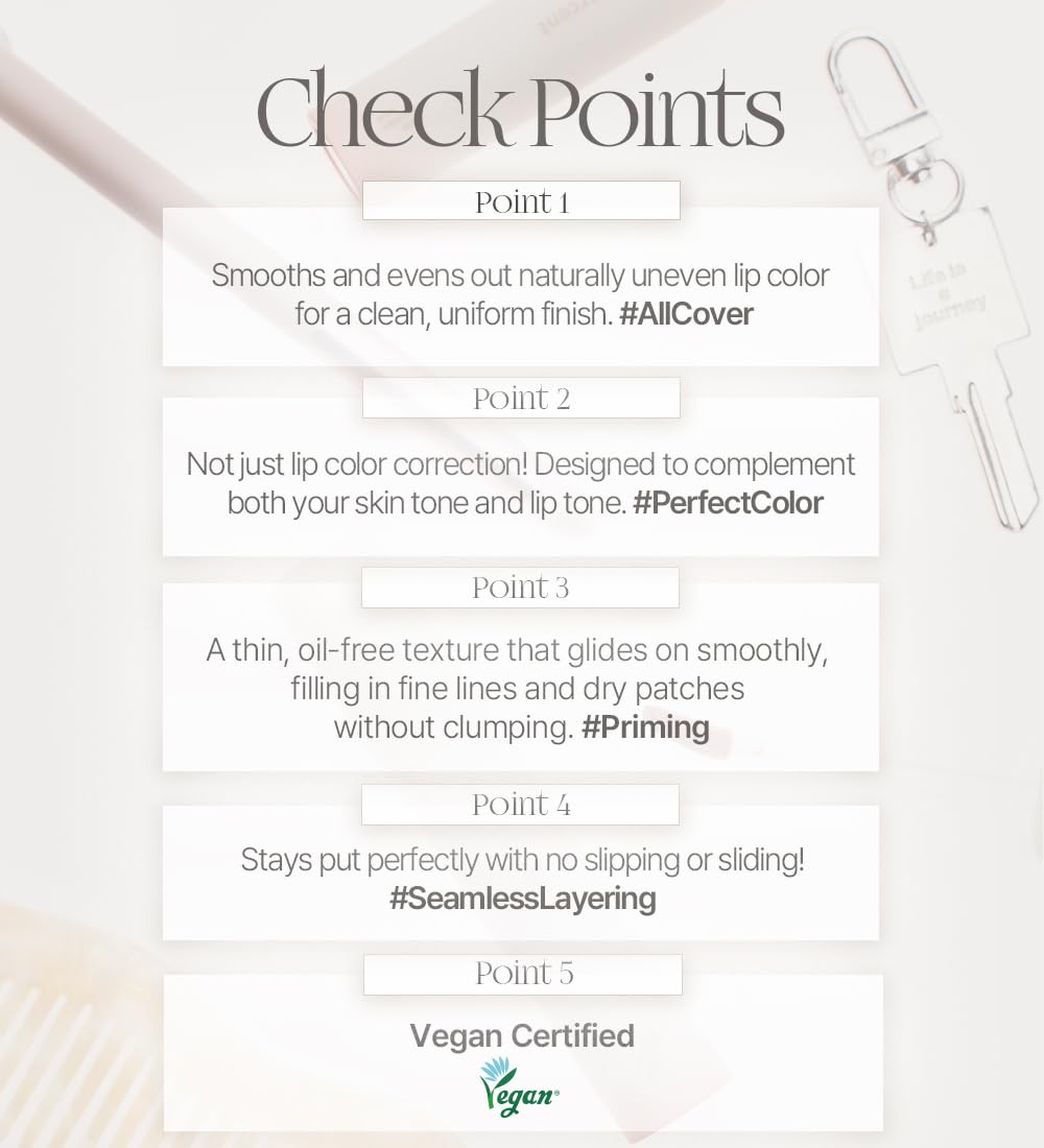Heart Percent texture close-up displaying thin oil-free formula for smooth, even finish