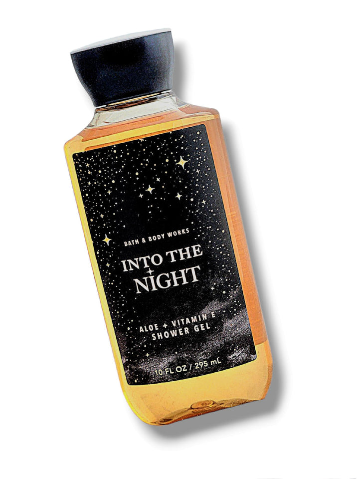 Heating Master bottle front packaging showing Into The Night scent and travel-friendly 10 fl oz size