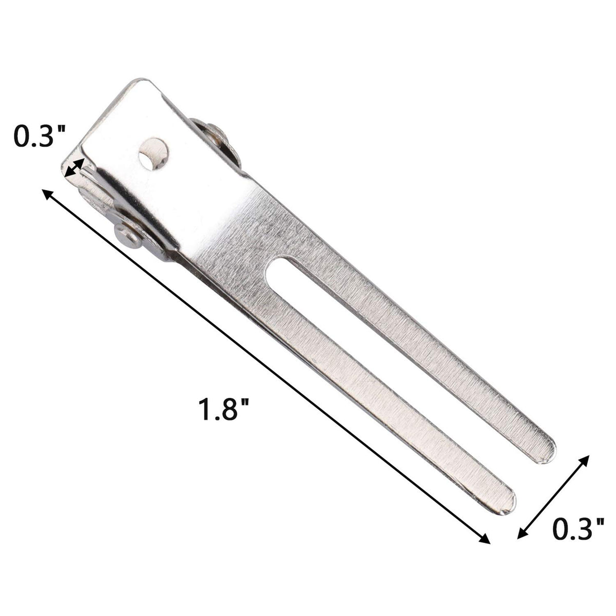 Hedume close-up of double prongs showing smooth tips for gentle glide