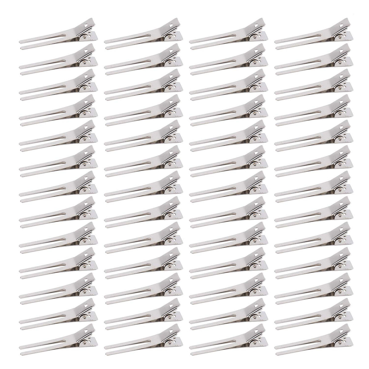 Hedume front pack of 300 metal double prong clips showing quantity and value