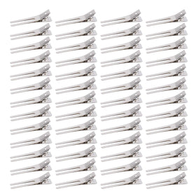 Hedume front pack of 300 metal double prong clips showing quantity and value