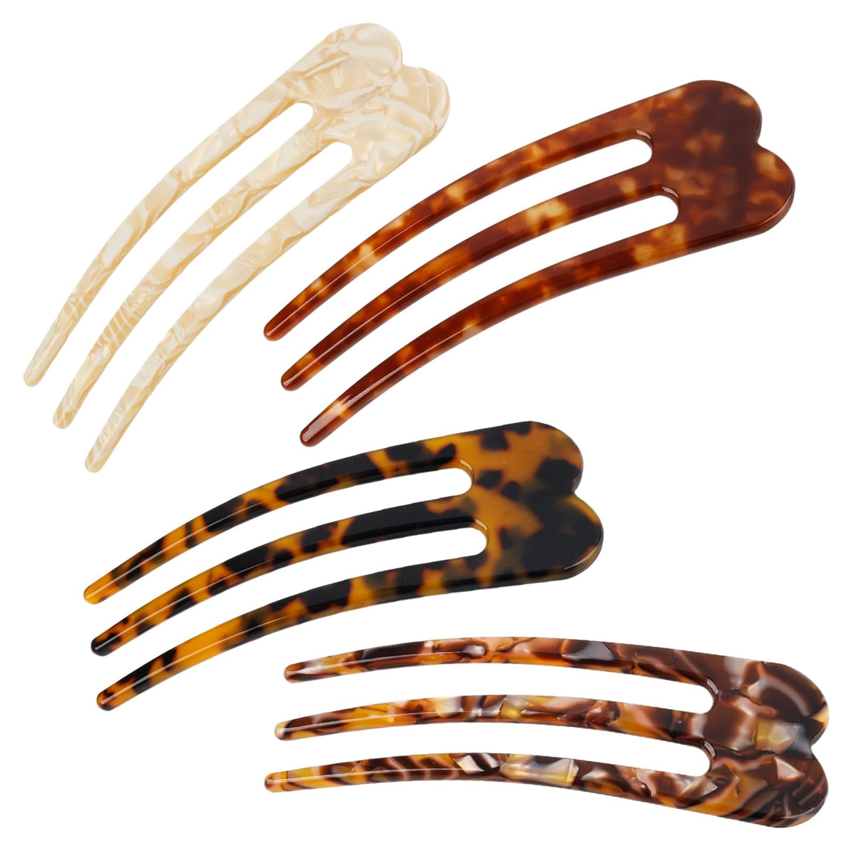 heemeei front view tortoiseshell pack showing elegant design and instant polish
