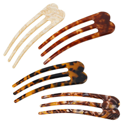 heemeei front view tortoiseshell pack showing elegant design and instant polish