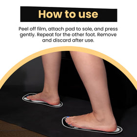 HeeStar removed pad discarded cleanly avoids skin irritation and stains