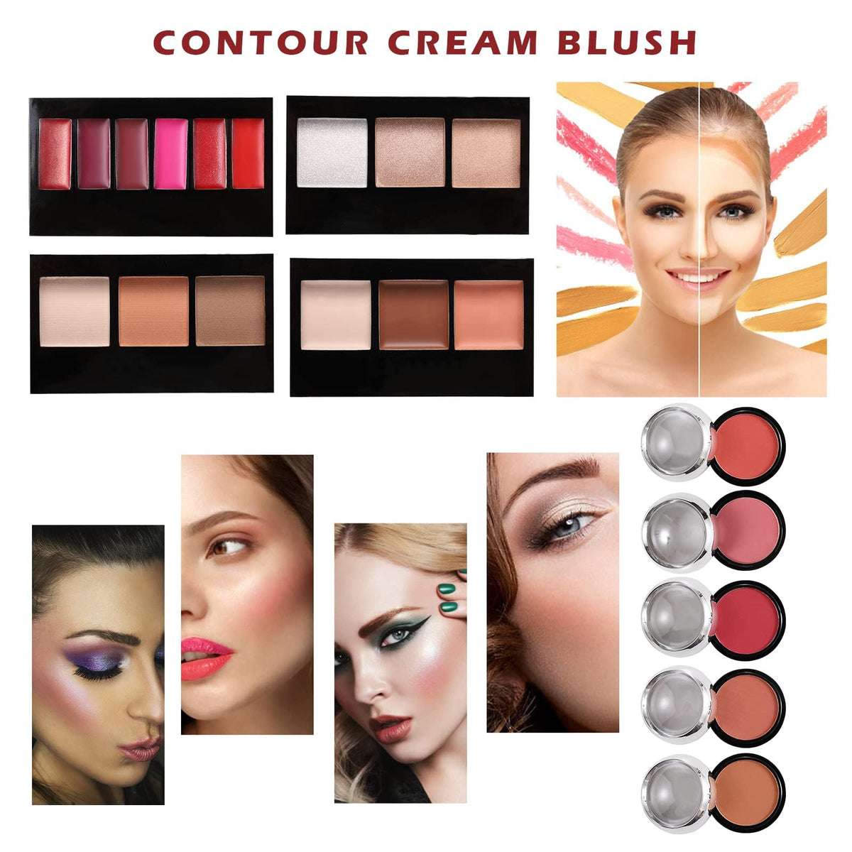 Hegafoo brushes and tools arrangement demonstrating precise application