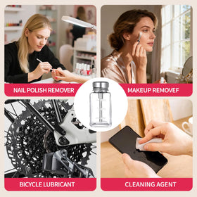 HEHIPLE empty bottle being rinsed showing easy cleaning and reusable convenience