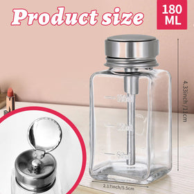 HEHIPLE metal flip cover closeup protecting pump and preventing accidental dispensing