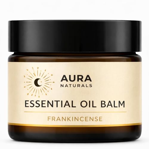 Heidelux front packaging of Aura Naturals balm showing compact tube and branding benefit