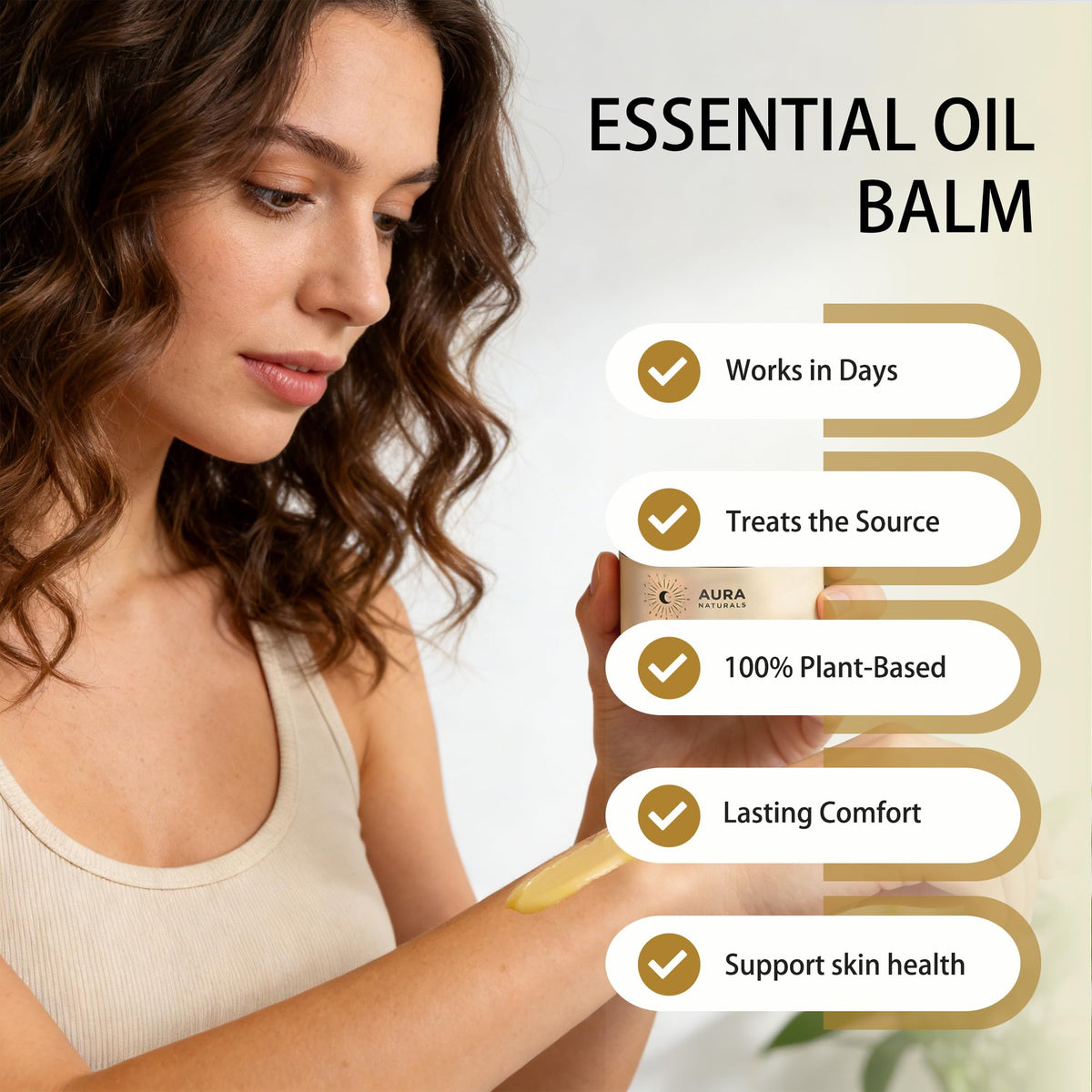 Heidelux close-up texture of balm demonstrating fast-absorbing smooth consistency