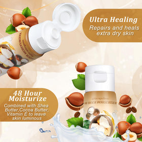 Heigble flip-cap bottle detail for easy, spill-resistant dispensing