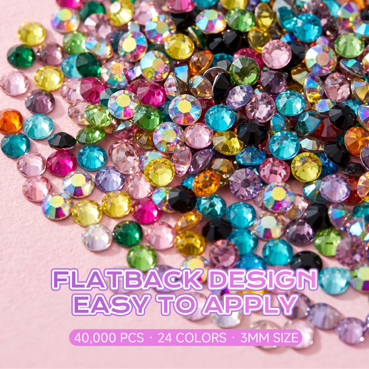 HEIHING rhinestones adhered to a shoe showing custom embellishment and durability