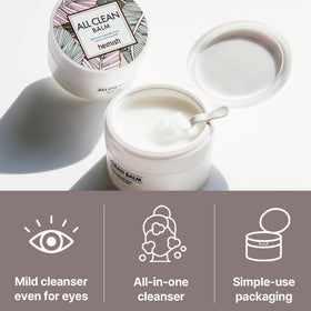 HEIMISH Mandarin balm open showing citrus-scented texture and glow