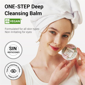 HEIMISH balm beside a hand for scale to show travel-friendly 120ml convenience