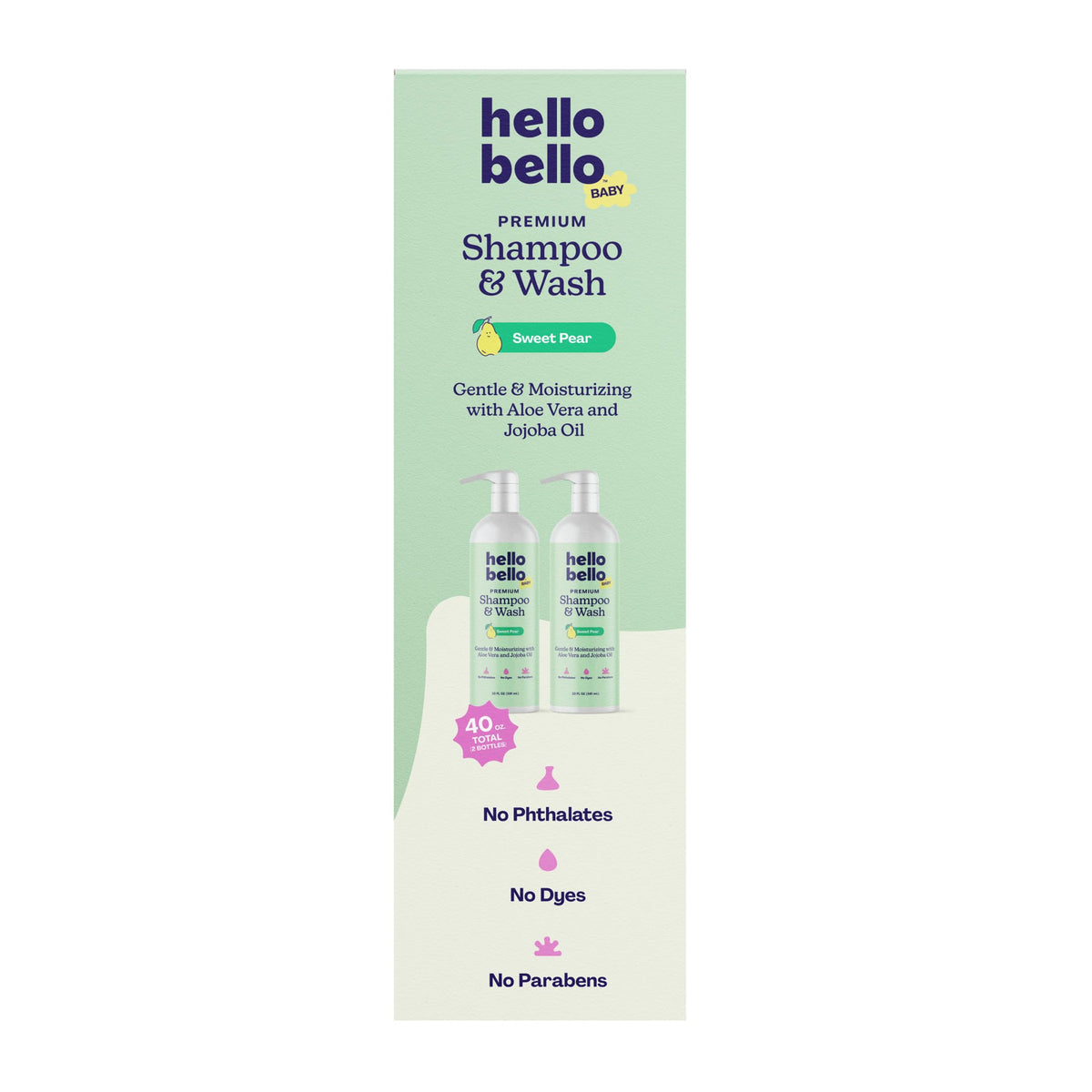 Hello Bello in-use during bath with baby demonstrating calming routine