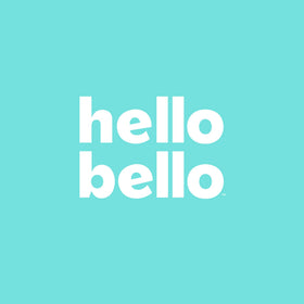 Hello Bello bottle on bathroom shelf showing storage and everyday accessibility