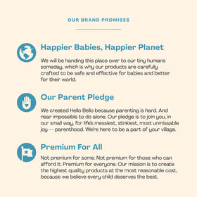 Hello Bello natural extracts close-up illustrating plant-based moisturizers and nourishment