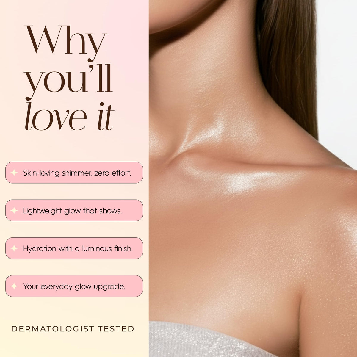 Hello You applied to damp skin after shower sealing hydration benefit