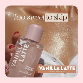 Hello You oil texture close-up highlighting jojoba and hyaluronic moisturizing benefits