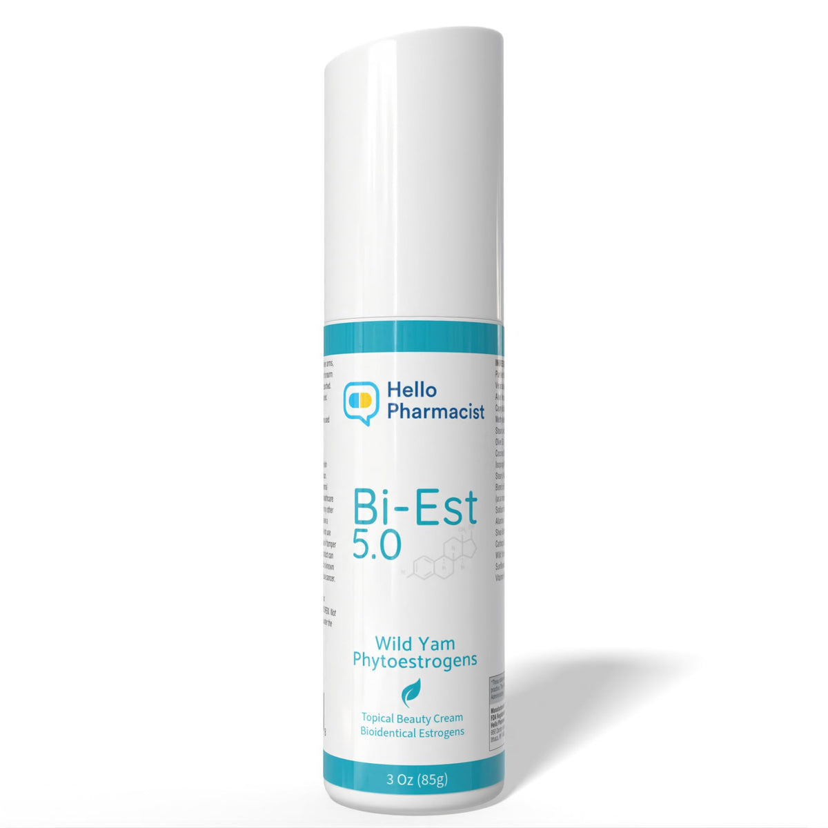 HelloPharmacist front packaging showing jar and label, clear product identity and trust