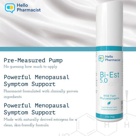 HelloPharmacist 3 oz jar beside a coin for scale, conveying compact travel-friendly size
