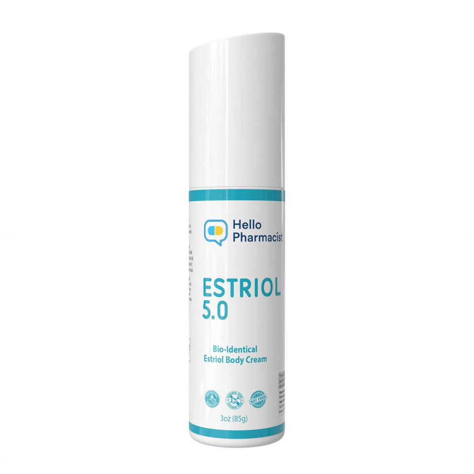 HelloPharmacist front packaging showing product and benefit of professional formulation