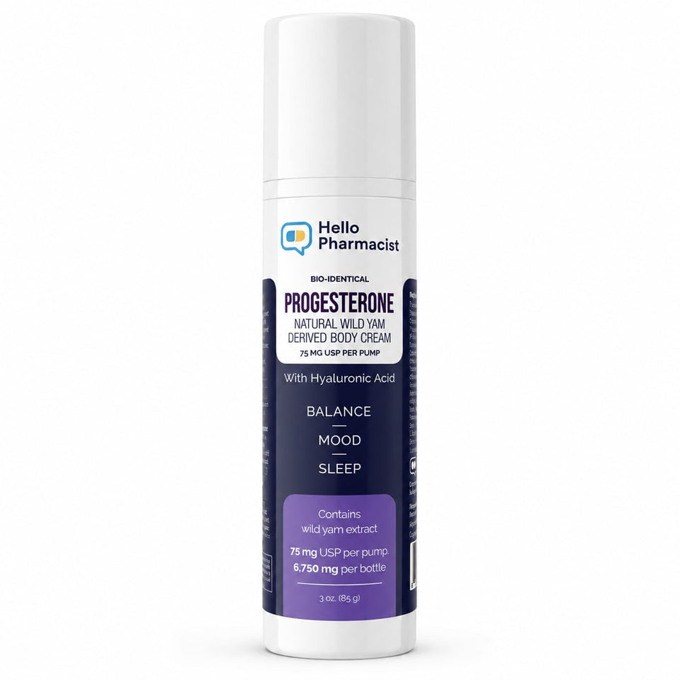 HelloPharmacist front packaging showing product label and benefits