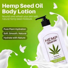 Hemp Heaven pump close-up highlighting easy dispensing and controlled usage