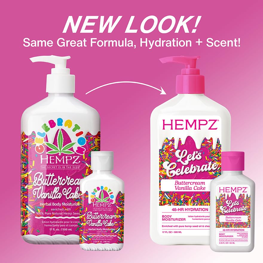 Hempz cream texture close-up illustrating rich formula that hydrates skin