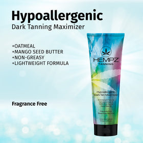 Hempz lotion texture close-up highlighting creamy moisturizing finish