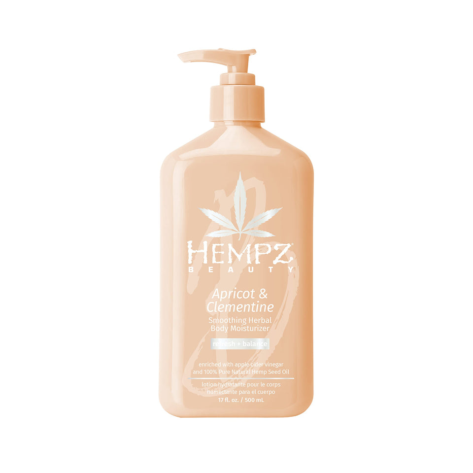 Hempz front packaging showing product benefits and scent