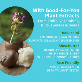 Hempz ingredient label close-up showing hempseed oil and vitamin C benefits