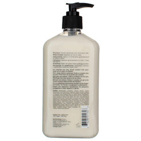 Hempz bottle on bathroom counter in lifestyle setting conveying daily routine freshness
