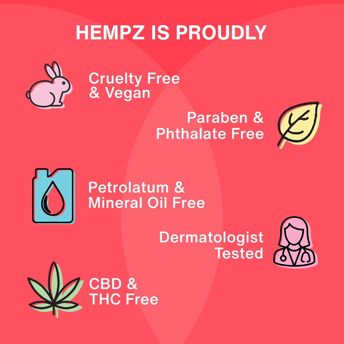 Hempz bottle on bathroom counter styled with towel showing daily routine hydration benefit