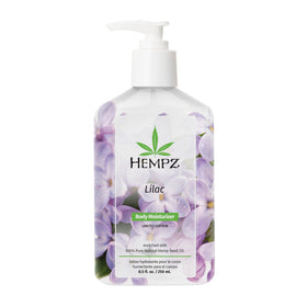 Hempz front packaging showing bottle and label with soothing benefit