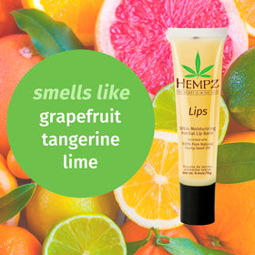 Hempz tube in hand illustrating .44 oz travel size and portability