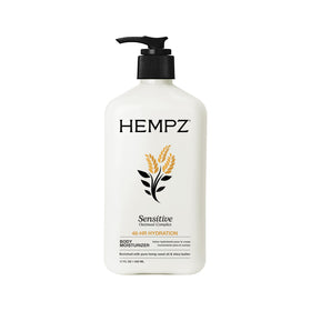 Hempz bottle front packaging showing label and size for gentle identification
