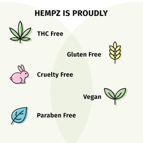 Hempz set in holiday scene being applied, convenient moisture on the go