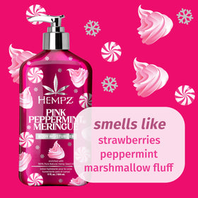 Hempz pump and label detail highlighting ingredient transparency and easy dispensing